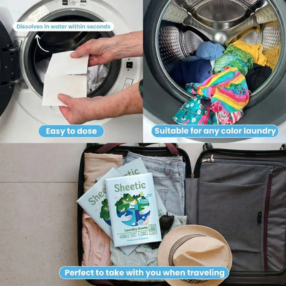 Eco-Friendly Laundry Sheets